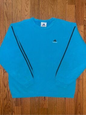 Adidas Vintage Striped Crewneck Size XL